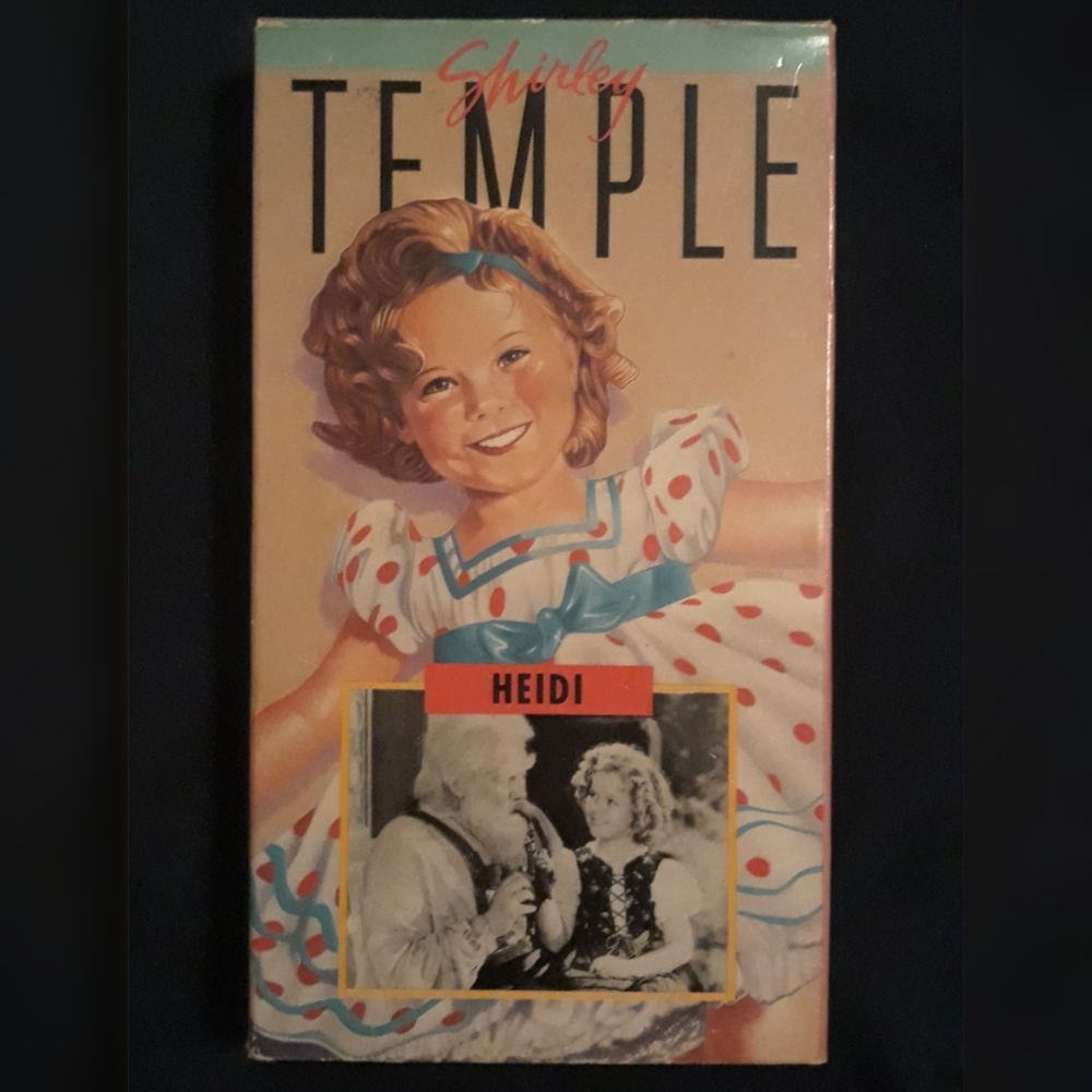 Shirley Temple, Heidi, VHS tape
